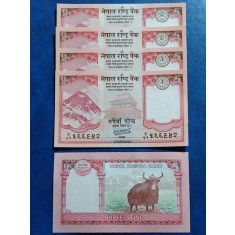 Nepal 2020 - 5 rupees, necirculata (5 bucati)