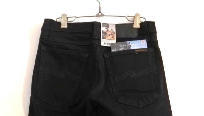 Blugi noi Nudie Jeans - model Long John, W26-L32
