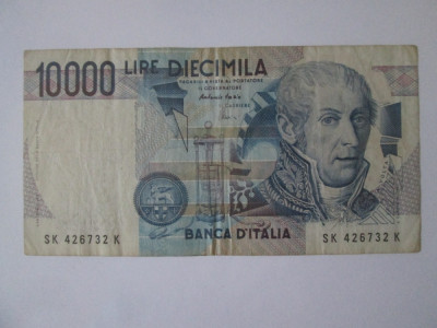 Italia 10000 Lire 1984 foto