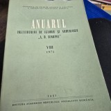 Anuarul Institutului de Istorie si Arheologie A.D. Xenopol VIII/1971