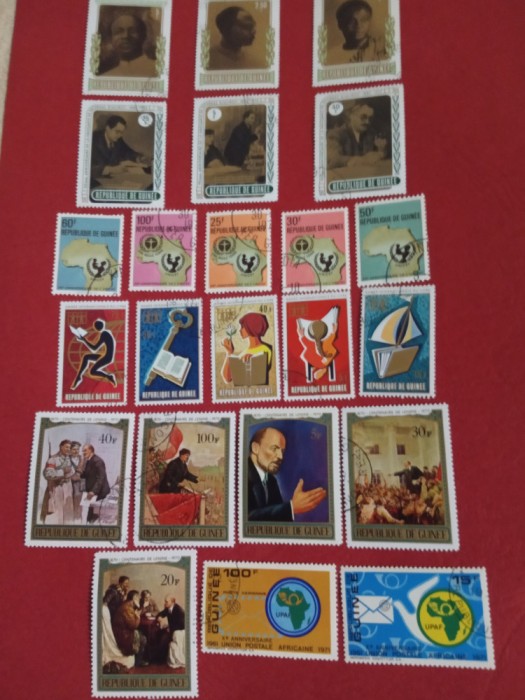 GUINEA - SERII ŞTAMPILATE