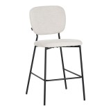 Cumpara ieftin Scaun de bar Cathair, Pako World, Bej, 48x54x100 cm