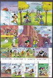 Gambia 1991 Disney Phila Nippon MI 1186-1193 + 4 bl.118-121 MNH