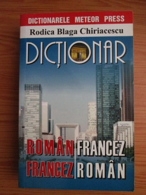 Rodica Blaga Chiriacescu - Dictionar roman-francez, francez-roman foto