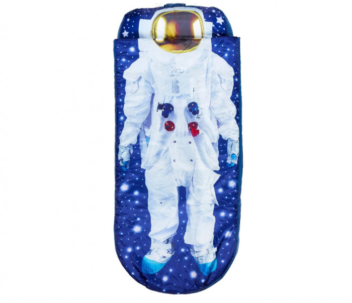 Sac de dormit pentru copii gonflabil READYBED Worlds Apart 406ASN Astronaut, 150 x 62 cm - RESIGILAT