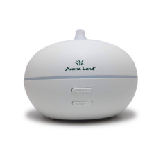 Difuzor de Aroma cu Ultrasunete Confort Aroma Land, Forma Ovala,Lumina Led,Alimentare USB 5V foto