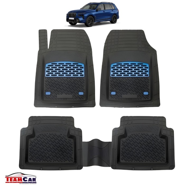 Covorase Auto TeamCar&reg; Tip Tavita Compatibile BMW X7 G07 (2018&ndash;2025) Blue