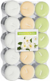 Set 30 pastile lumanari parfumate bispol - white flower, Stonemania Bijou