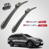Cumpara ieftin Ștergătoare Dacia Logan MCV Stepway (2017&ndash;2020) &ndash; Set față Flat