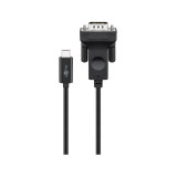 Cablu USB-C - VGA tata 15-pini, 1.8m, FullHD, negru, Goobay