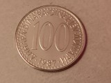 M3 C50 - Moneda foarte veche - Jugoslavia - 100 dinari - 1987