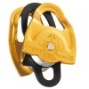 Scripete Dublu Alpinism Petzl Gemini, 23kN, 7-11mm, Ușor, Compact, Demultiplicare Forțe, Outdoor, Alpinism Utilitar