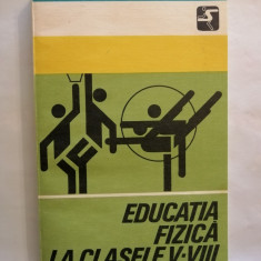 Educatia fizica la clasele V-VIII, Constantin Albu, 1977