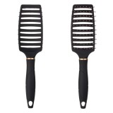 Perie de Par Dreptunghiulara din Plastic 27cm