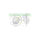 Set disc frana fata Icer 78BD56152 Audi A1, 202018, A3 202020; Q2, Cupra Leon, Seat Altea, Ateca, Ibiza, Leon, Toledo, Skoda Fabia Karoq, Octavia