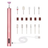 Cumpara ieftin Freza Unghii Portabila TITANIUM PEN PRO - LUXORISE, Roz