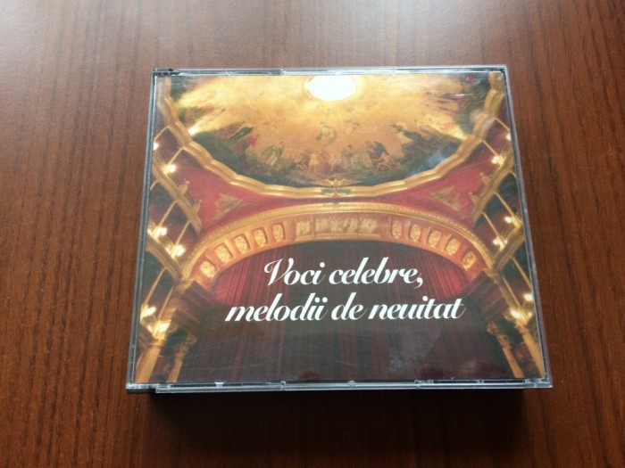 voci celebre melodii de neuitat box set 5 cd disc discuri muzica usoara musical opereta sarbatori VG+