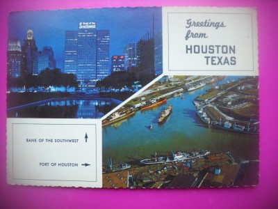 HOPCT 7859 HOUSTON TEXAS - -STAMPILOGRAFIE/FRANCATURA-SUA-AMERICA DE NORD -CIRCULATA foto