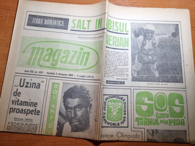 magazin 3 februarie 1968-art. hanul lui manuc,palazu mare,olimpiada alba foto