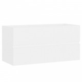 Dulap de chiuvetă, alb, 90x38,5x45 cm, PAL