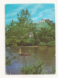 CA16 -Carte Postala- Lipova , cetatea Soimus, circulata 1971