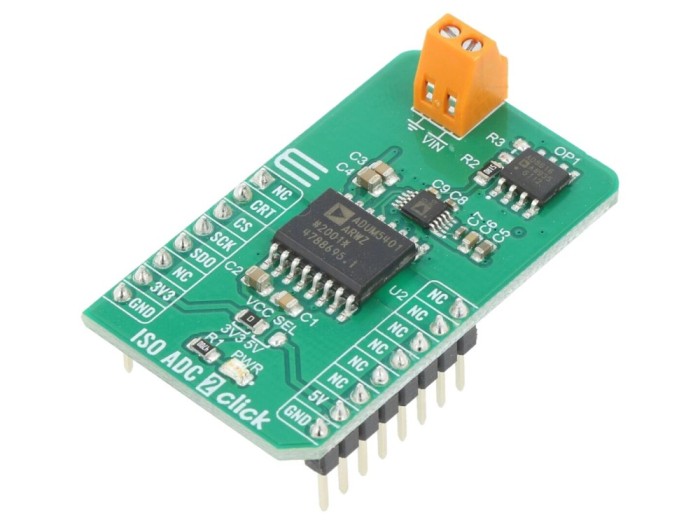 Placă extensie convertor A/D SPI