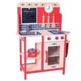 Set joaca Prima mea bucatarie, butoane cu sunet clic, agatatoare pentru ustensile, 95 x 57.6 x 30 cm