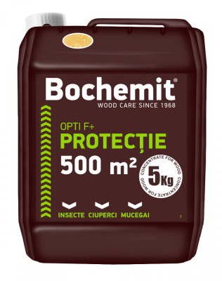 Grund lemn Bochemit Opti F+ 5Kg transparent, anti insecte, ciuperci si mucegai foto