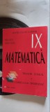 MATEMATICA CLASA A IX A TRUNCHI COMUN CURRICULUM DIFERENTIAT MARIUS BURTEA, Clasa 9