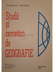 Victor Tufescu - Studii si cercetari de geografie, vol. 42 (Editia: 1995)