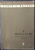 SABIN V. DRAGOI: 8 MINIATURI PENTRU PIAN (SERIA INTAI) [PARTITURA / PARTITURI / 1978]