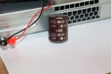 Condensator electrolitic 120 &micro;F 400 V, 105 &deg;C, Nippon Chemi-Con KMH