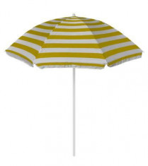 Umbrela 170cm + husa, culoare galben foto