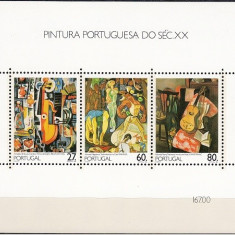 Portugalia 1988 - Bloc Pictura,neuzat,perfecta stare(z)
