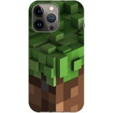 Husa compatibila cu Apple iPhone 13 Pro Max model Earth Block, Silicon, TPU, Viceversa, Transparent, Carcasa