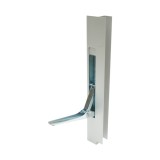 Inchizator oblon interior stanga din aluminiu cu maner din otel zincat, Lungime 400 mm