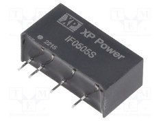 Convertor DC/DC 1W XP POWER 5VDC 200mA SIP THT foto