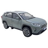 Macheta replica Toyota Rav 4 gri deschide 4 usi, portbagaj si capota, lumini si sunete