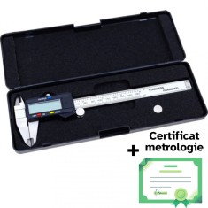 Subler digital 150 mm cu metrologie