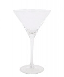 Set 4x pahar din sticla pentru martini 250 ml
