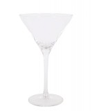 Set 4x pahar din sticla pentru martini 250 ml