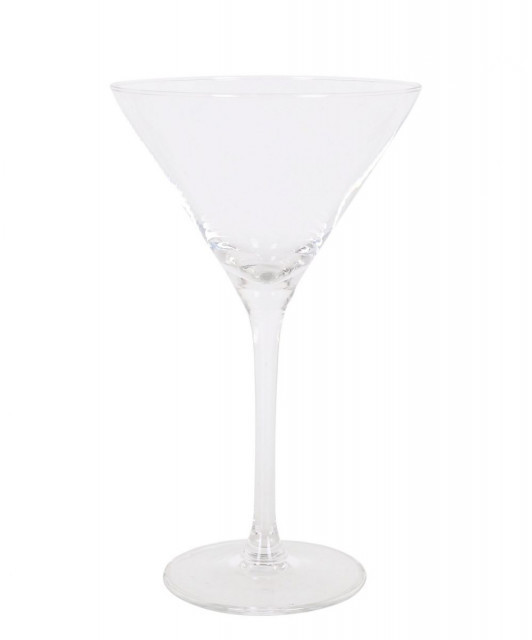 Set 4x pahar din sticla pentru martini 250 ml