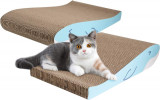 Saf Durable Cat Scratcher Carton, Curbat Kitty Scratch Pad, Corr reciclabil