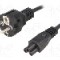 Cablu alimentare AC, 1.5m, 3 fire, culoare negru, CEE 7/7 (E/F) mufa, IEC C5 mama, ESPE -
