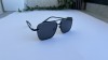Ochelari de soare Dita Mach Six Style - Ochelari negri patrati, Rectangulara, Unisex, Protectie UV 100%