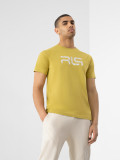 Tricou regular din bumbac PIMA pentru bărbați 4F x Robert Lewandowski, 4F Sportswear