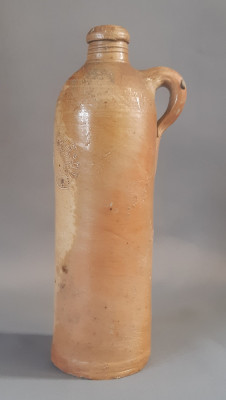Sticla de colectie Nassau Selters, ceramica germana din sec. al XIX-lea foto