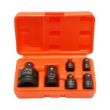 Trusa 6 adaptoare reductoare antrenor clichet chei tubulare cu patrat 1/4, 3/8, 1/2, 3/4 inch Cr-V Breckner Germany
