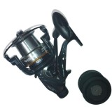 Mulineta Crap Cool Angel Storm 9S 10000, 12+1 Rulmenti, Tambur Aluminiu + Grafit, Baitrunner
