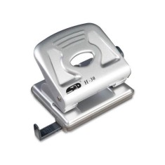 Perforator Metalic Noki H30, Capacitate 30 Coli, Argintiu, Perforator pentru Hartie, Perforator de Hartie, Perforatoare Hartie, Perforatoare Birou, Pe foto